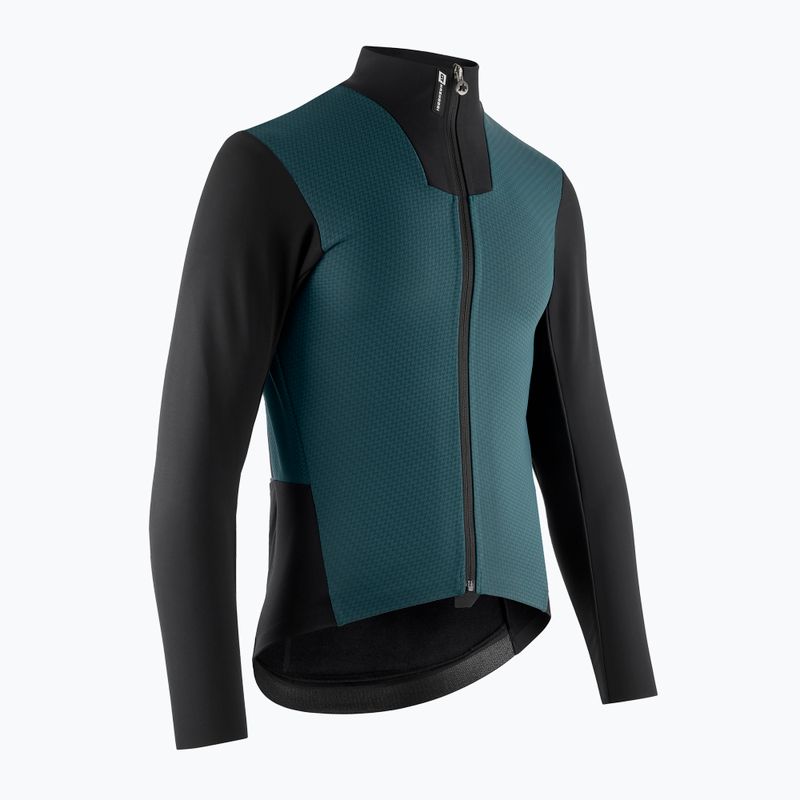 Pánska cyklistická bunda ASSOS Mille GT Hashoogi 3/3 Winter S11 foundation green 3