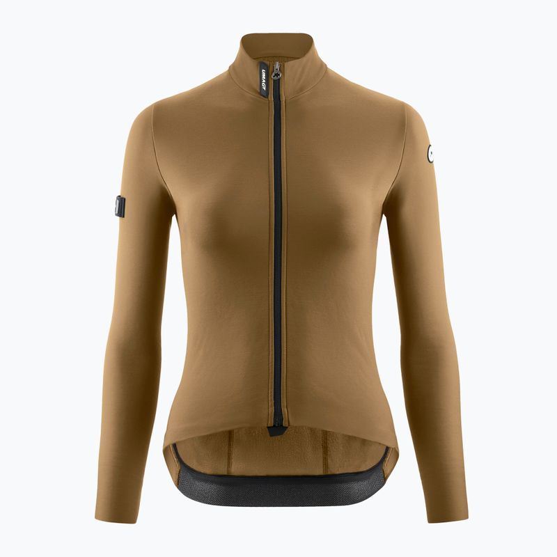 Dámska cyklistická mikina ASSOS Mille GT Spring Fall C2 W bronze ash