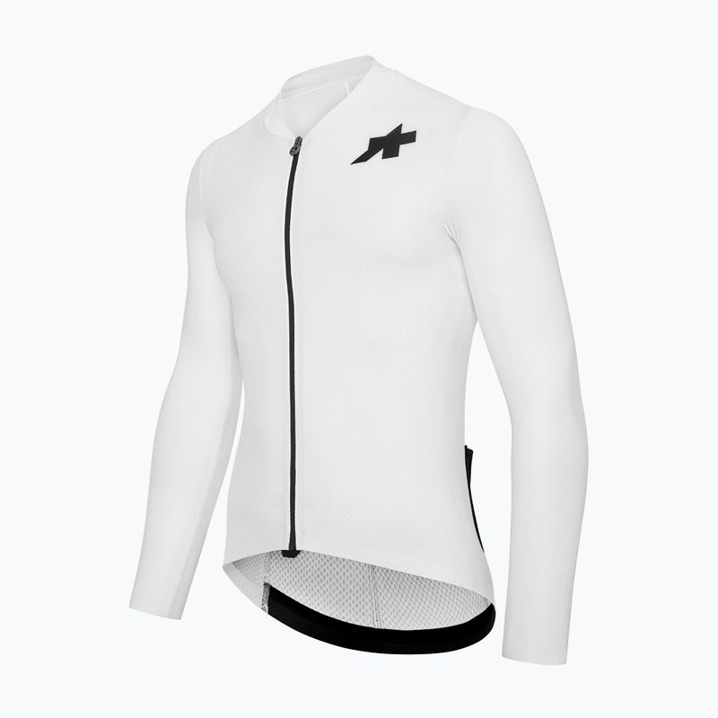Pánske cyklistické tričko s dlhým rukávom ASSOS Mille GT S11 EVO white 4