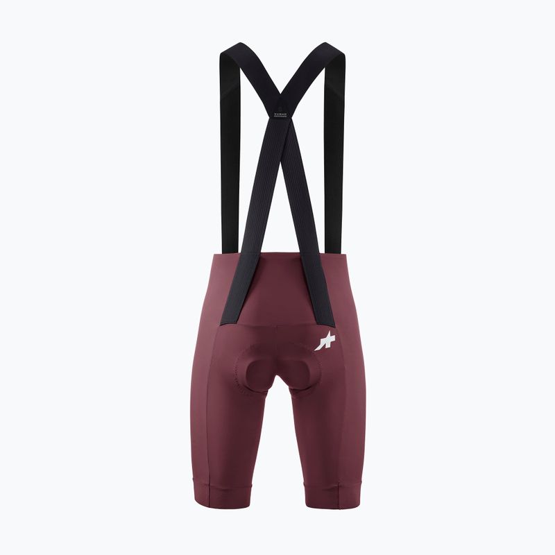Pánske cyklistické šortky ASSOS Mille GT S11 Bib Shorts burgundy red 2