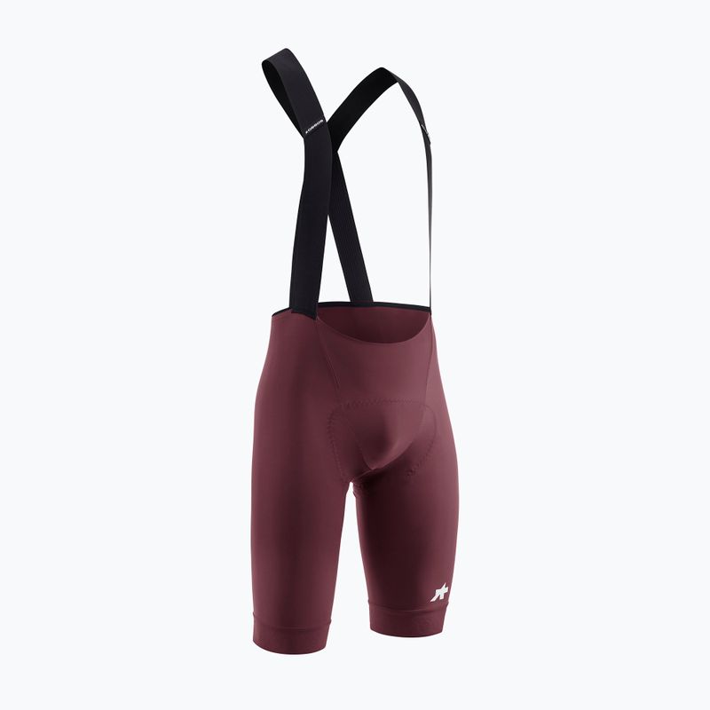 Pánske cyklistické šortky ASSOS Mille GT S11 Bib Shorts burgundy red 3