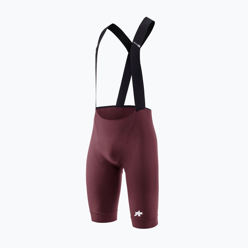 Pánske cyklistické šortky ASSOS Mille GT S11 Bib Shorts burgundy red 4