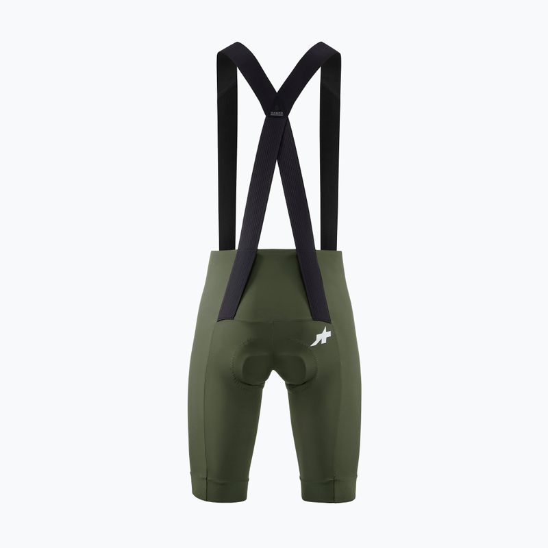 Pánske cyklistické šortky ASSOS Mille GT S11 Bib Shorts moss green 2