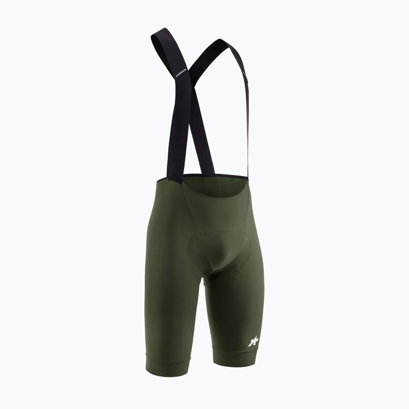 Pánske cyklistické šortky ASSOS Mille GT S11 Bib Shorts moss green 3