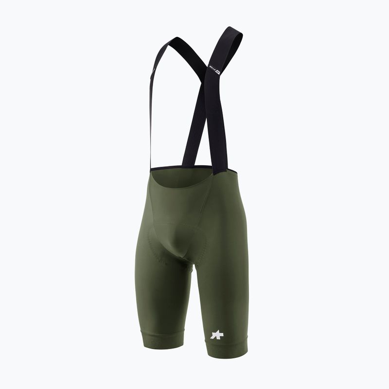 Pánske cyklistické šortky ASSOS Mille GT S11 Bib Shorts moss green 4
