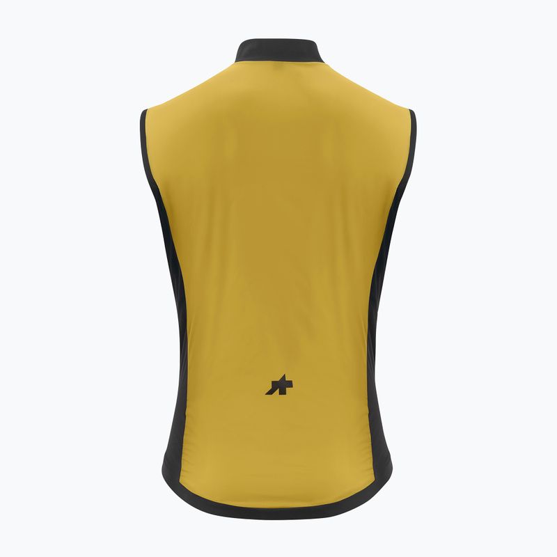 Pánska cyklistická vesta ASSOS Mille GT Wind S11 golden yellow 2