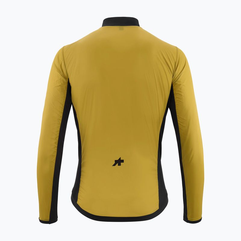 Pánska cyklistická bunda ASSOS Mille GT Wind S11 golden yellow 2