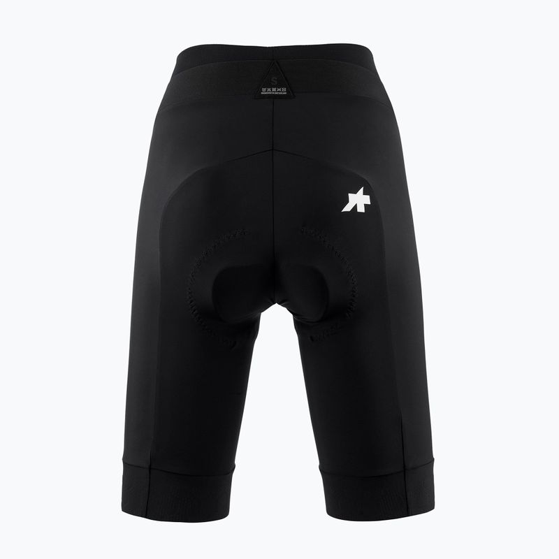 Dámske cyklistické šortky ASSOS Uma GT S11 Half Shorts Long W black 2