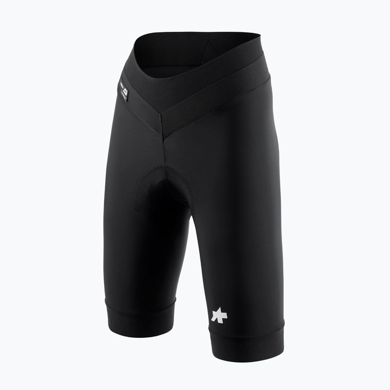 Dámske cyklistické šortky ASSOS Uma GT S11 Half Shorts Long W black 4