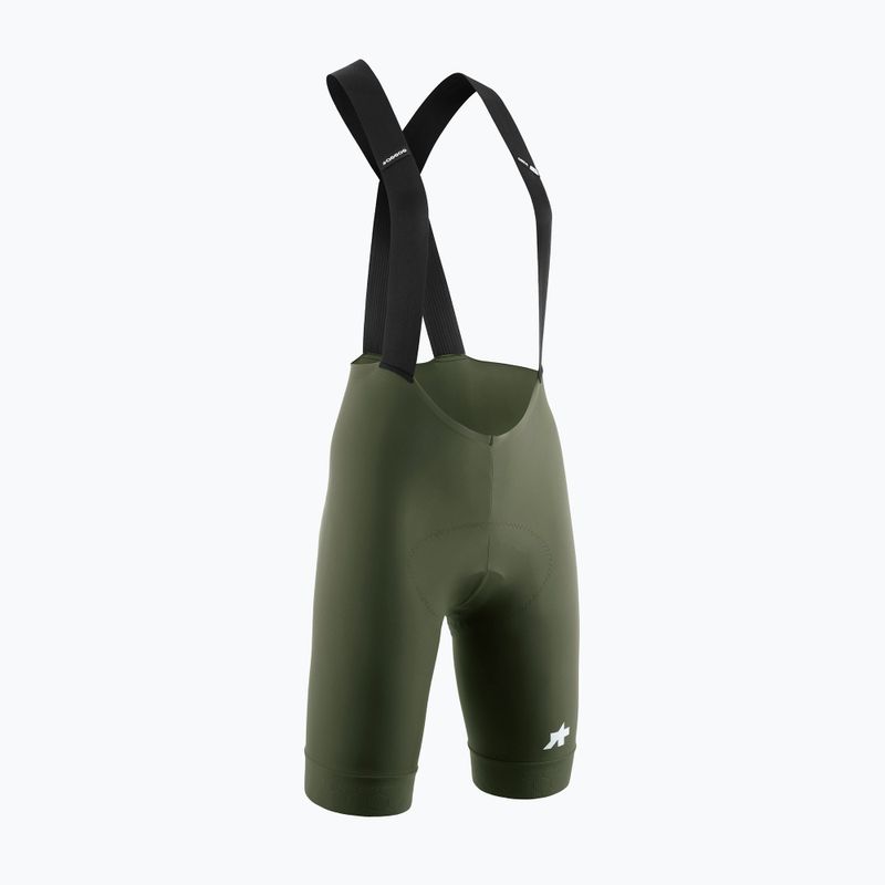 Dámske cyklistické šortky ASSOS Uma GT S11 Bib Shorts W moss green 3