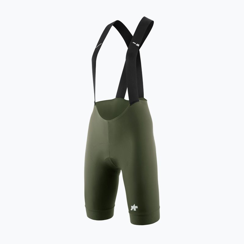 Dámske cyklistické šortky ASSOS Uma GT S11 Bib Shorts W moss green 4