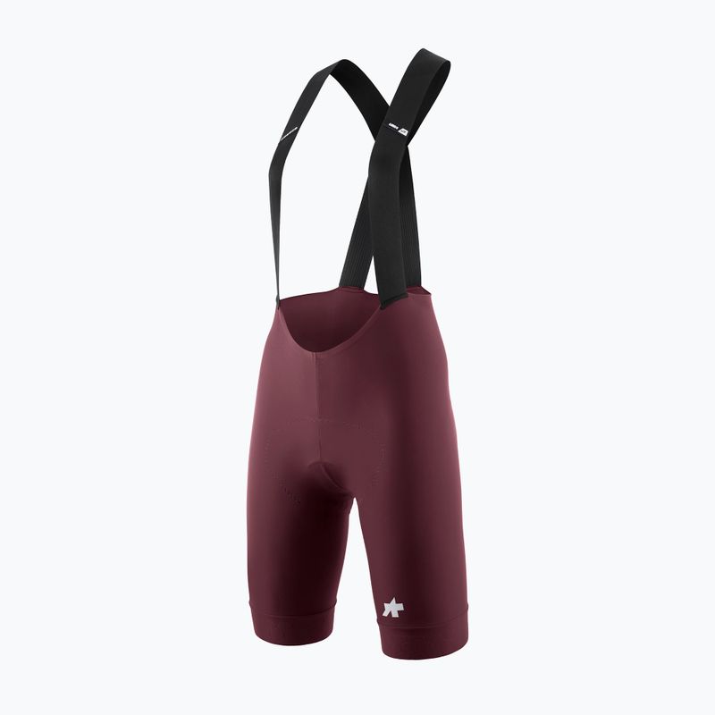 Dámske cyklistické šortky ASSOS Uma GT S11 Bib Shorts W burgundy red 4