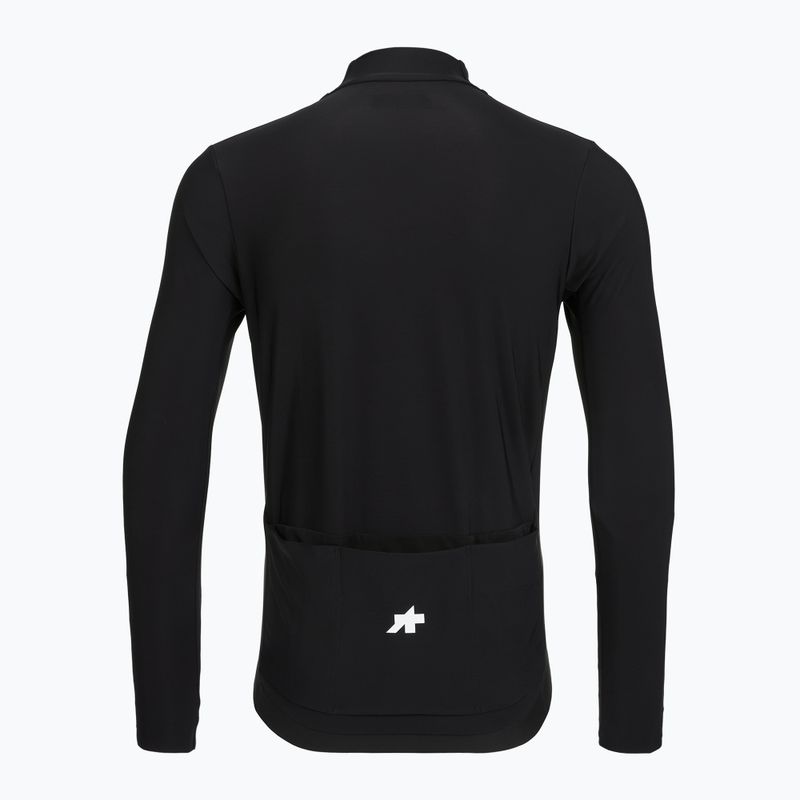 Pánsky cyklistický dres longsleeve ASSOS Mille GT Spring Fall Jersey S11 black 2