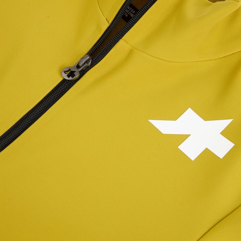 Pánsky cyklistický dres longsleeve ASSOS Mille GT Spring Fall Jersey S11 golden yellow 3