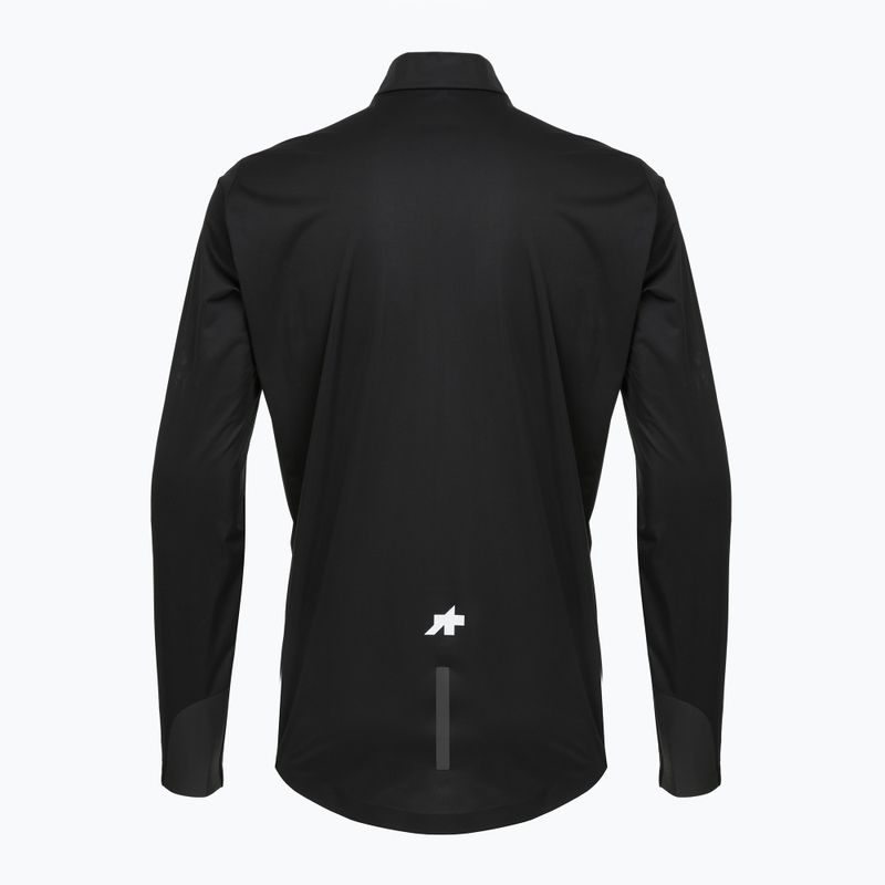 Pánska cyklistická bunda ASSOS Mille GT Shell S11 Evo black 2