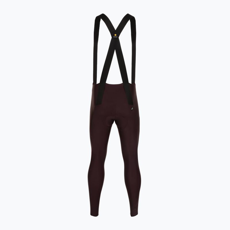 Pánske cyklistické nohavice ASSOS Mille GT Bib Tights S11 mulberry brown 2