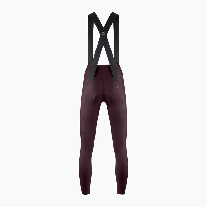 Dámske cyklistické nohavice ASSOS Uma GT Spring Fall Bib Tights S11 mulberry brown 2