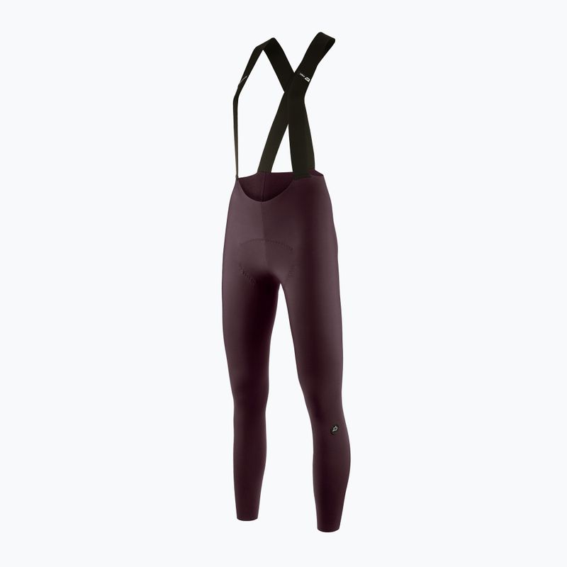 Dámske cyklistické nohavice ASSOS Uma GT Spring Fall Bib Tights S11 mulberry brown 3