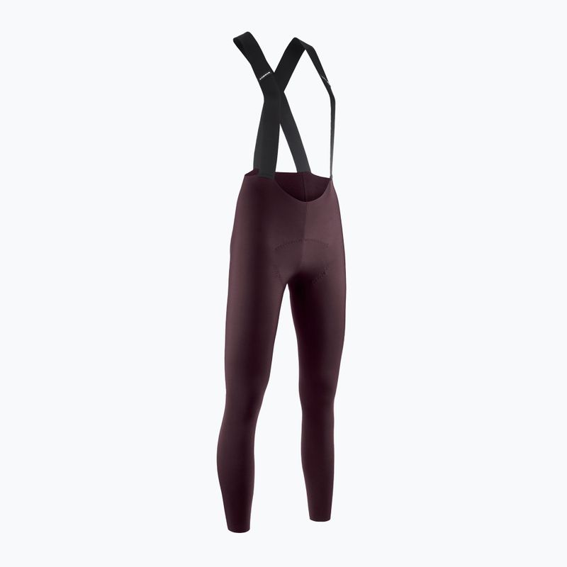 Dámske cyklistické nohavice ASSOS Uma GT Spring Fall Bib Tights S11 mulberry brown 4