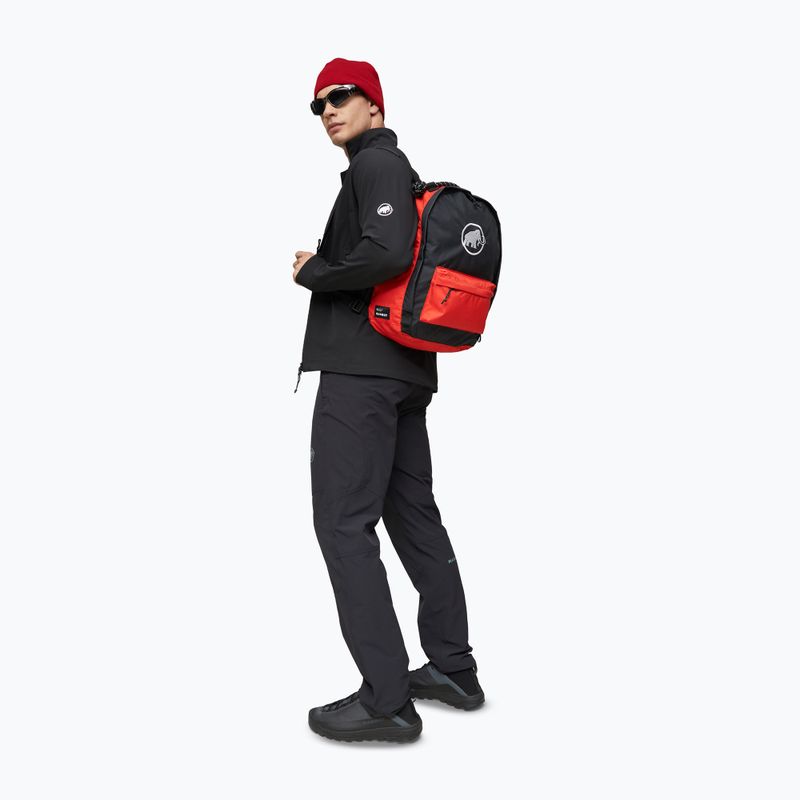 Mestský batoh Mammut Wully 20 l black/mammut red 4