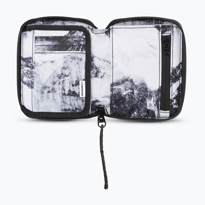 Peňaženka Mammut Seon Alpine Wallet white/mammut red 2