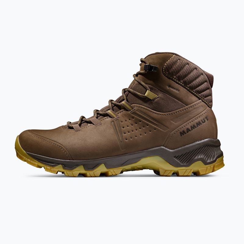 Turistické topánky Mammut Mercury IV Mid GTX Men moor/amber green 2