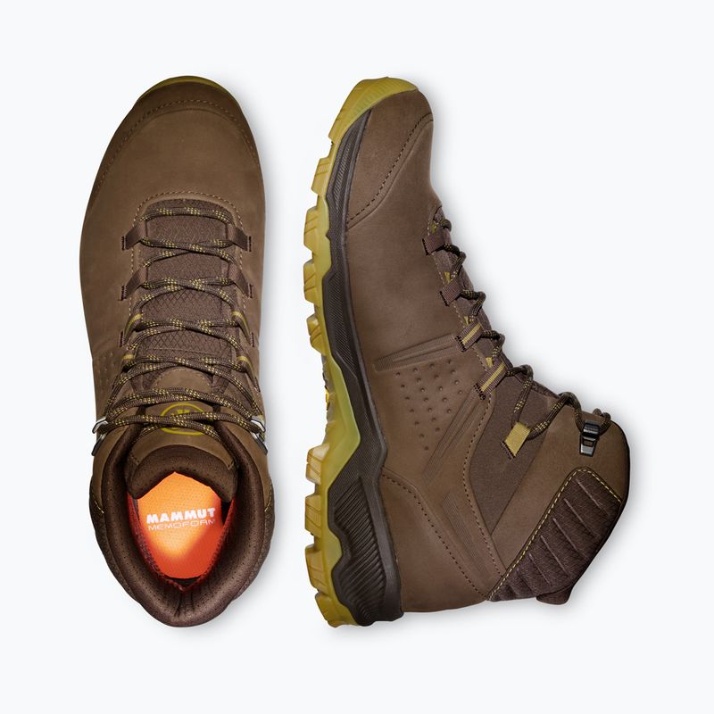 Turistické topánky Mammut Mercury IV Mid GTX Men moor/amber green 4