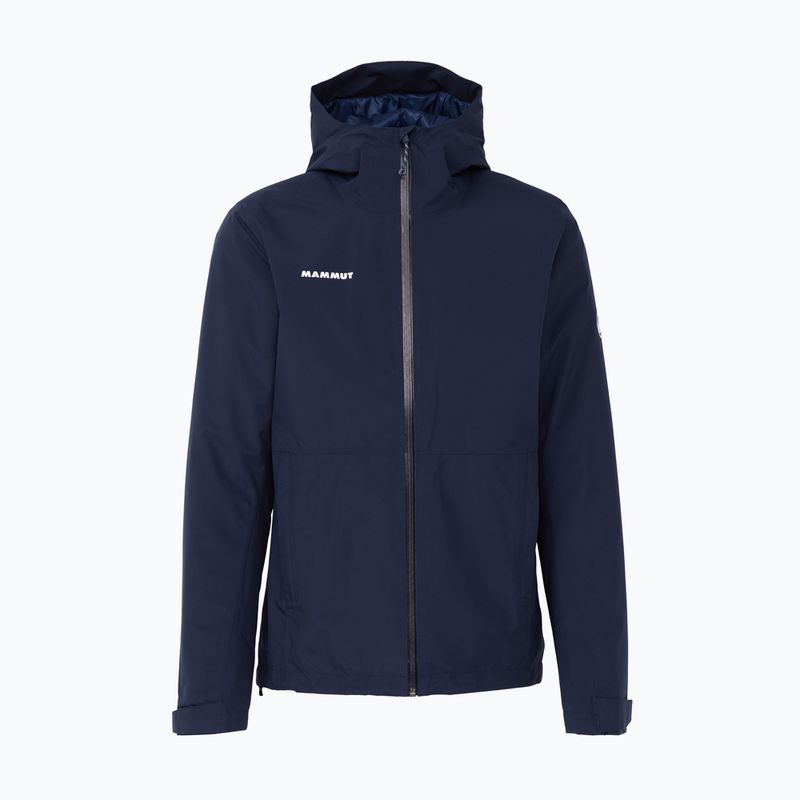 Pánska nepremokavá bunda Mammut Linard HS Thermo Hooded Jacket Men marine 8