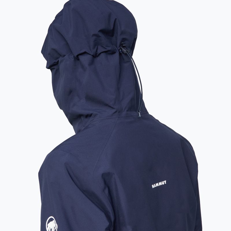 Dámska nepremokavá bunda Mammut Linard HS Thermo Hooded Jacket Women marine 6