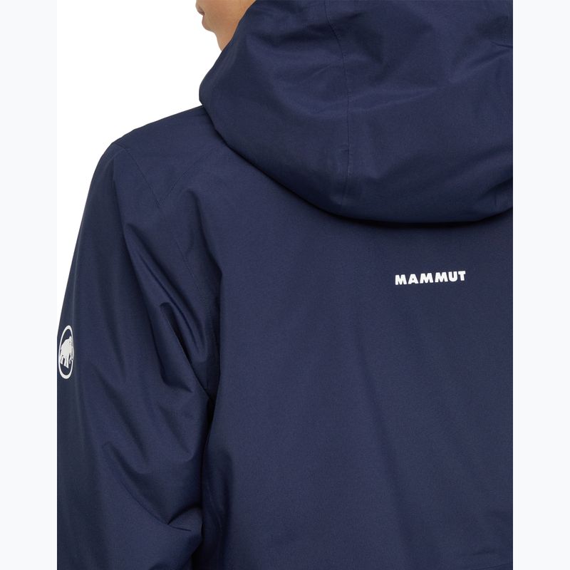 Dámska nepremokavá bunda Mammut Linard HS Thermo Hooded Jacket Women marine 8