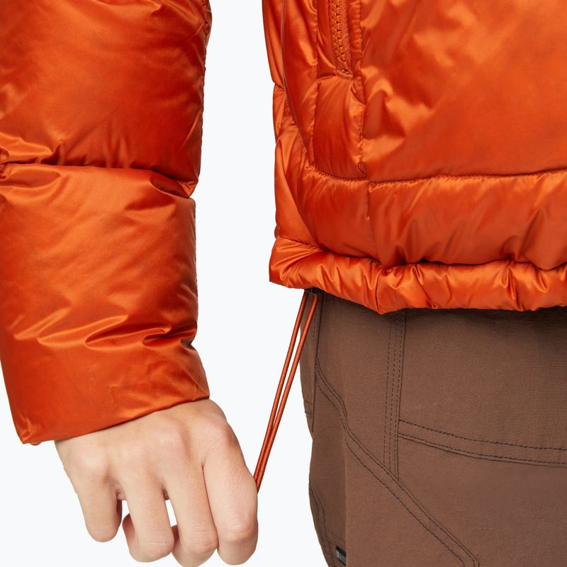 Dámska páperová bunda Mammut Glacier Glow IN Hooded autumn larice 10