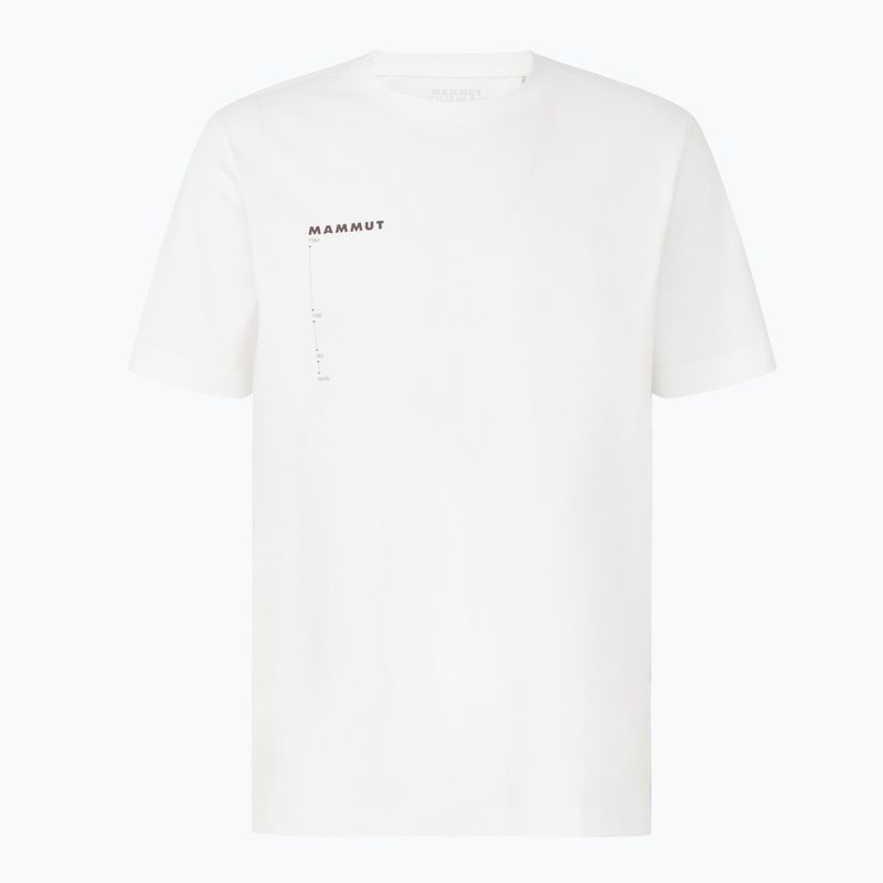 Pánske tričko Mammut Base T-Shirt Men Avy white 4