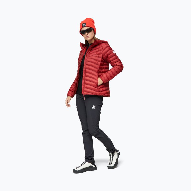 Dámska zateplená bunda Mammut Albula IN Hooded Jacket Women dark mammut red 2