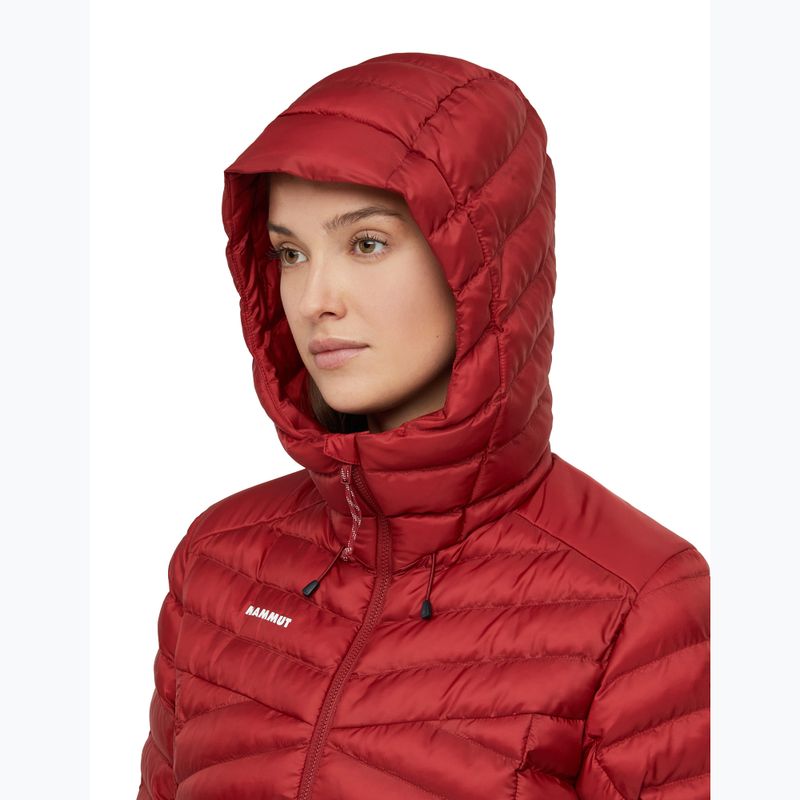 Dámska zateplená bunda Mammut Albula IN Hooded Jacket Women dark mammut red 6