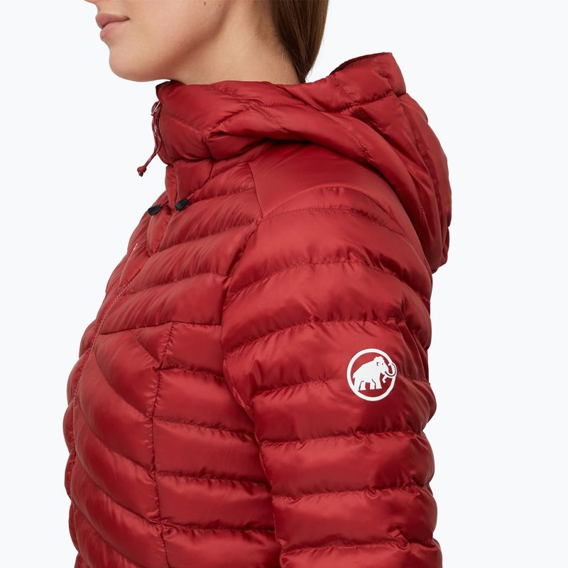 Dámska zateplená bunda Mammut Albula IN Hooded Jacket Women dark mammut red 7