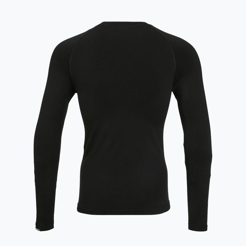 Pánska termo mikina Mammut All-Mountain Seamless BL Longsleeve Warm black 2