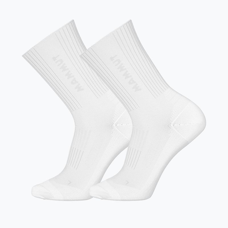 Ponožky Mammut Multisport Crew Socks 2 pack white/white