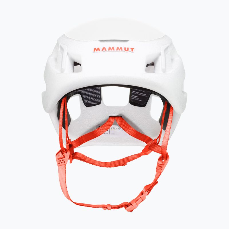 Lezecká prilba Mammut Wall Rider MIPS Twiceme 2.0 Helmet white/mammut red 2