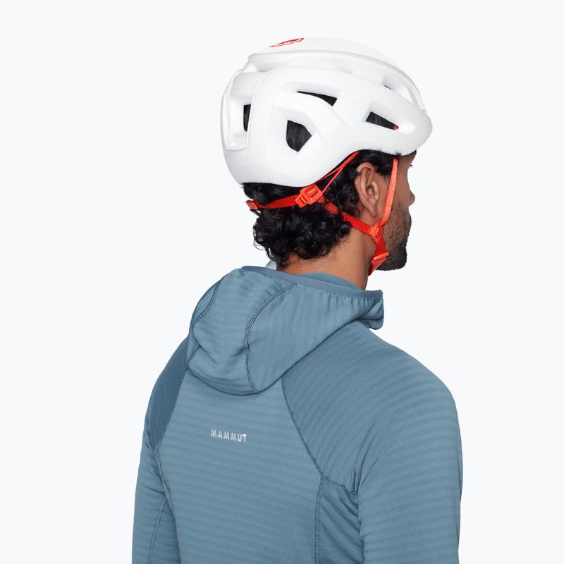 Lezecká prilba Mammut Wall Rider MIPS Twiceme 2.0 Helmet white/mammut red 7