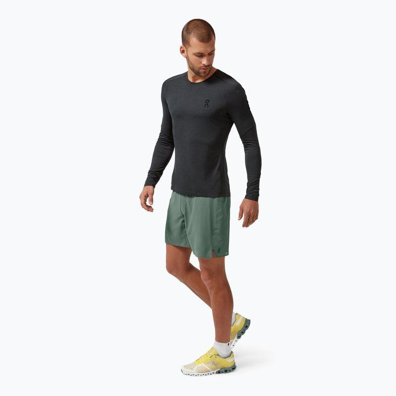 Pánske bežecké tričko  On Running Performance Longsleeve black 2