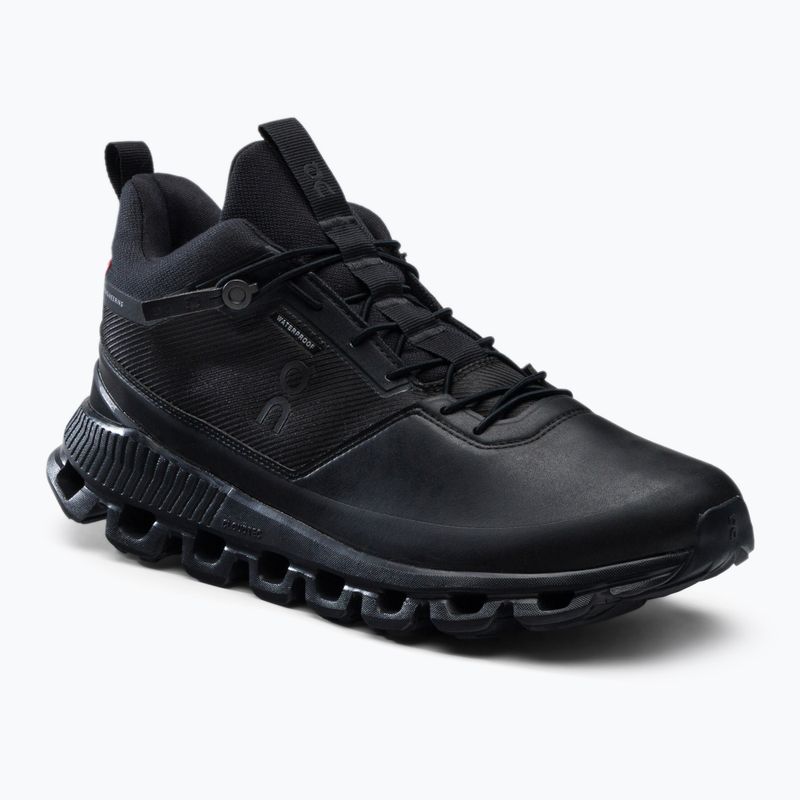Pánska bežecká obuv On Cloud Hi Waterproof čierna 2899674
