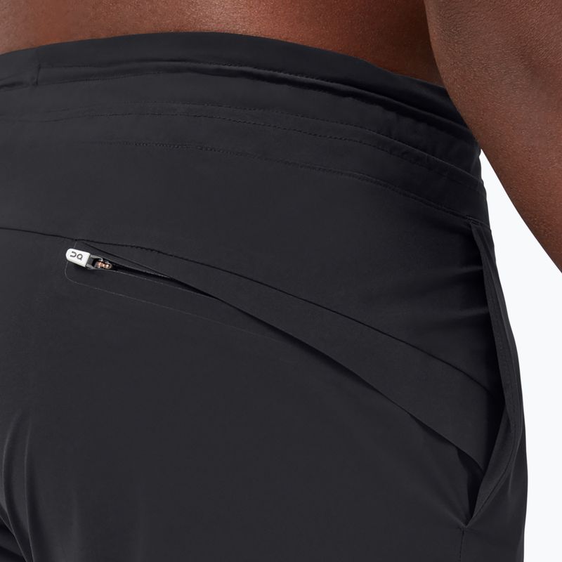 Pánske bežecké šortky On Running Hybrid black 5