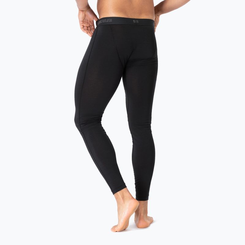 Pánske termo nohavice super.natural Tundra 175 jet black 3