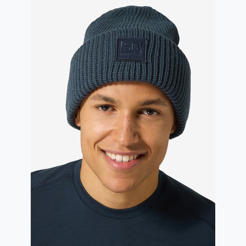 Zimná čiapka super.natural KriTeeini Beanie blueberry 4