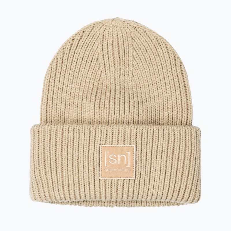 Zimná čiapka super.natural KriTeeini Beanie white pepper 2