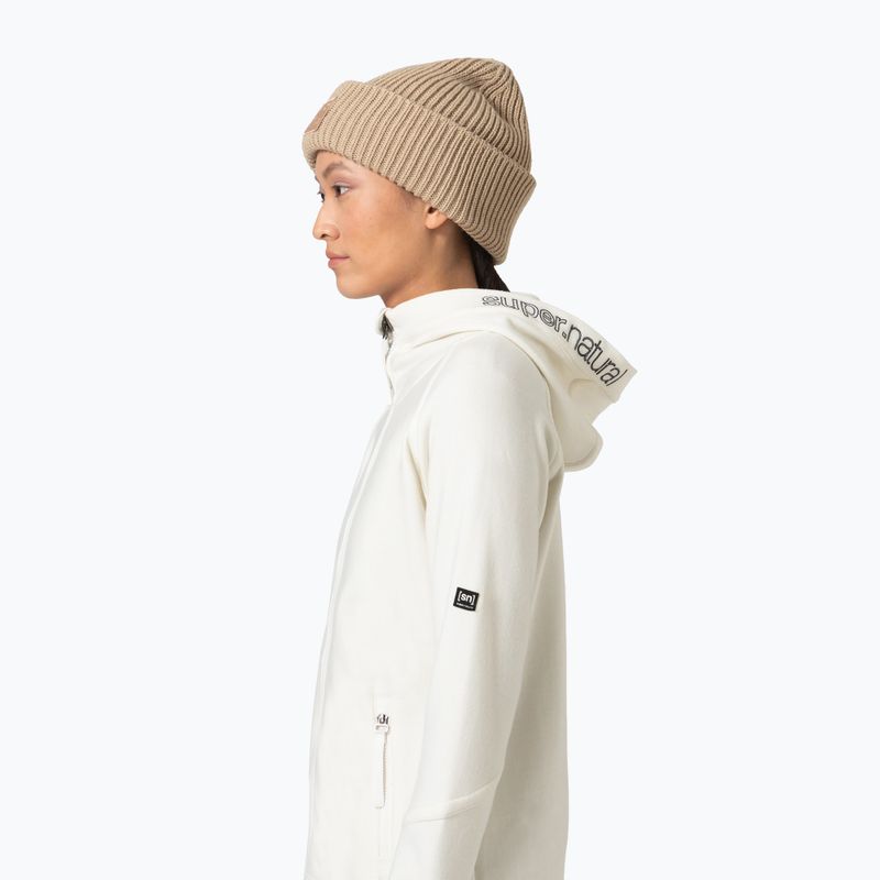 Zimná čiapka super.natural KriTeeini Beanie white pepper 4