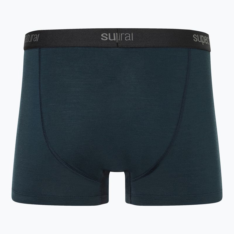 Pánske termo boxerky super.natural Tundra 175 blueberry 2