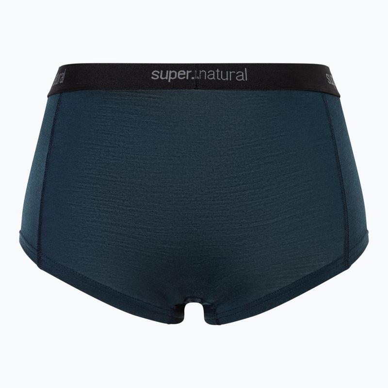 Dámske termo boxerky super.natural Tundra 175 Hipser 2 páry blueberry/blueberry 2