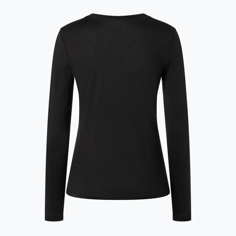 Dámske termo tričko longsleeve super.natural Arctic 230 jet black 5