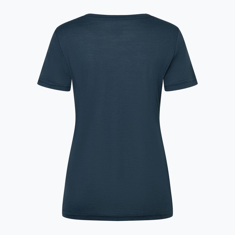 Dámske tričko super.natural Preikestolen Cliffs Tee blueberry/feather grey/copper 4